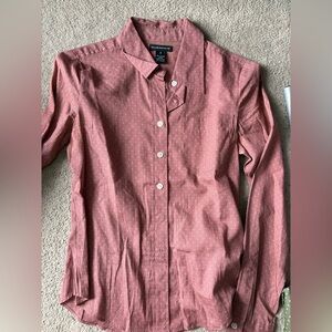 Club Monaco polka dot shirt